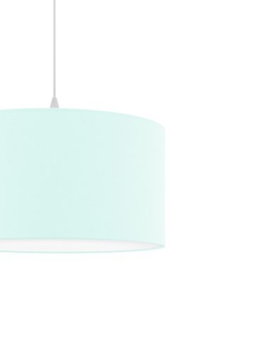 DECO textil függesztett lámpatest pasztellzöld 2