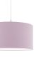 DECO textil függesztett lámpatest korallpink 2