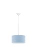 DECO textil függesztett lámpatest babyblue