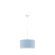 DECO textil függesztett lámpatest babyblue