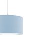 DECO textil függesztett lámpatest babyblue 2
