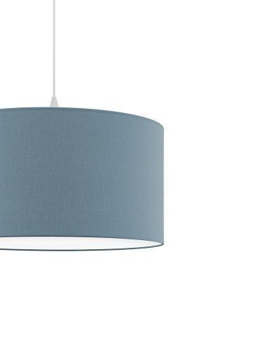 DECO textil függesztett lámpatest farmerkék 2