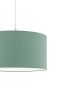 DECO textil függesztett lámpatest tengerzöld 2