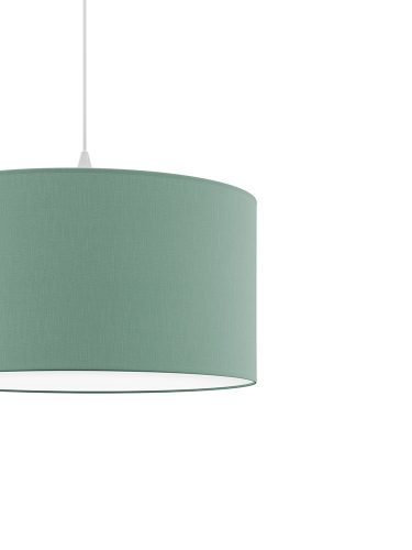 DECO textil függesztett lámpatest tengerzöld 2