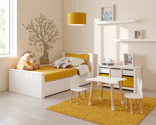DECO textil függesztett lámpatest enteriör