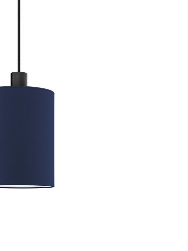 LINE181 textil függesztett lámpatest sötétkék 2