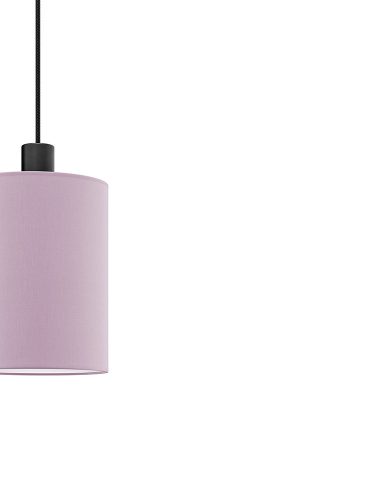 LINE181 textil függesztett lámpatest korallpink 2