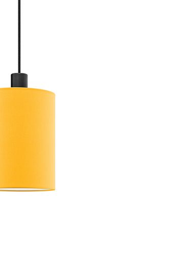 LINE181 textil függesztett lámpatest napsárga 2