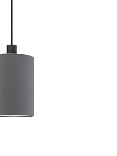 LINE181 textil függesztett lámpatest grafit 2