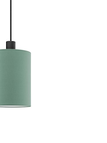 LINE181 textil függesztett lámpatest tengerzöld 2