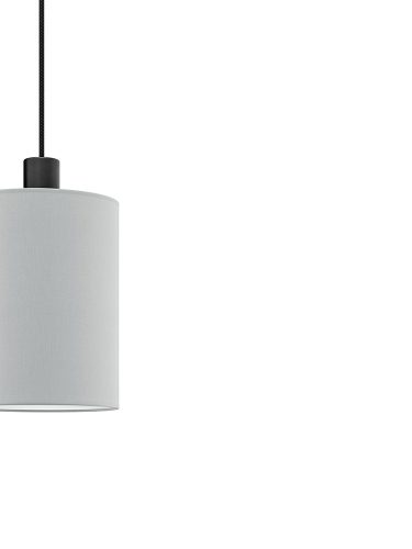 LINE184 textil függesztett lámpatest világosszürke 3
