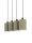 LINE184 textil függesztett lámpatest asztroszürke