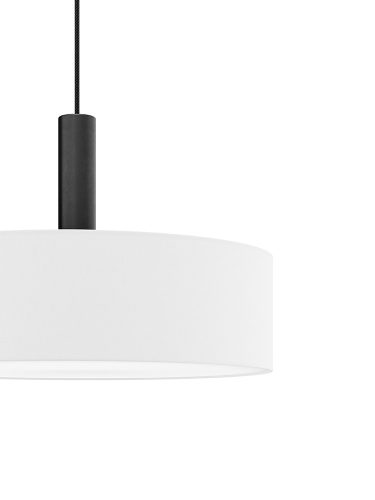 LUMO textil függesztett lámpatest fehér 2