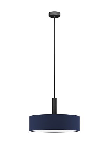 LUMO textil függesztett lámpatest sötétkék 3
