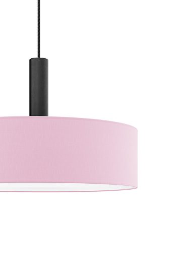 LUMO textil függesztett lámpatest babyrose 2