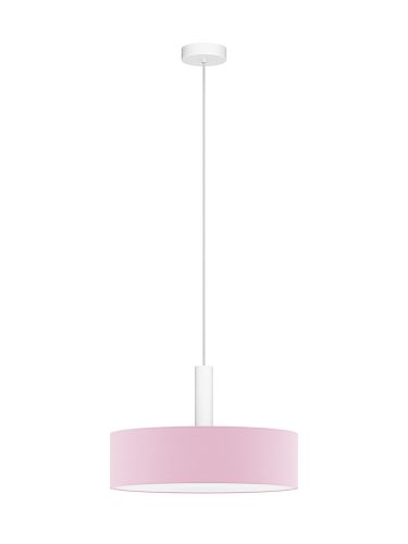 LUMO textil függesztett lámpatest babyrose 3