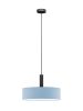 LUMO textil függesztett lámpatest babyblue