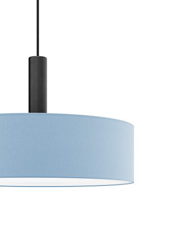 LUMO textil függesztett lámpatest babyblue 2