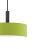 LUMO textil függesztett lámpatest pisztácia 2
