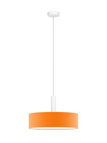 LUMO textil függesztett lámpatest narancs 3