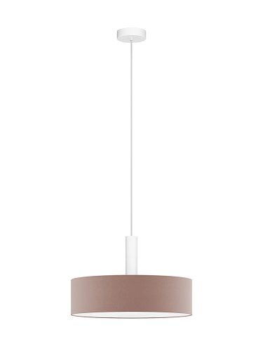LUMO textil függesztett lámpatest mokka 3