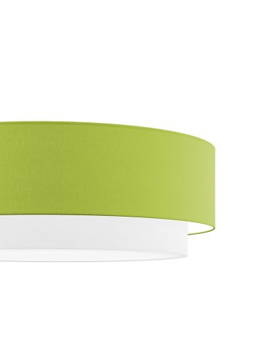 MODE DUO textil mennyezeti lámpatest pisztácia fehér 2