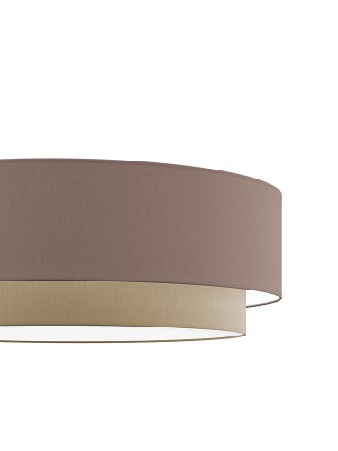 MODE DUO textil mennyezeti lámpatest melange homok 2