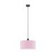PURE textil függesztett lámpatest babyrose