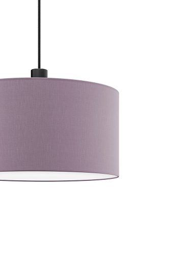 PURE textil függesztett lámpatest levendula 2