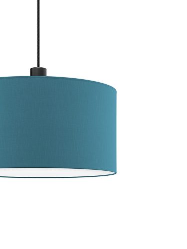 PURE textil függesztett lámpatest türkíz 2