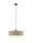 PURE DUO textil függesztett lámpatest homok-fehér
