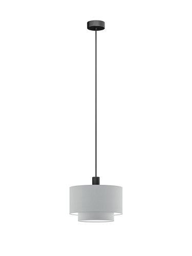 PURE DUO textil függesztett lámpatest világosszürke-világosszürke 3