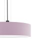 SNAP bowdeneken függesztett textil lámpatest korallpink 2